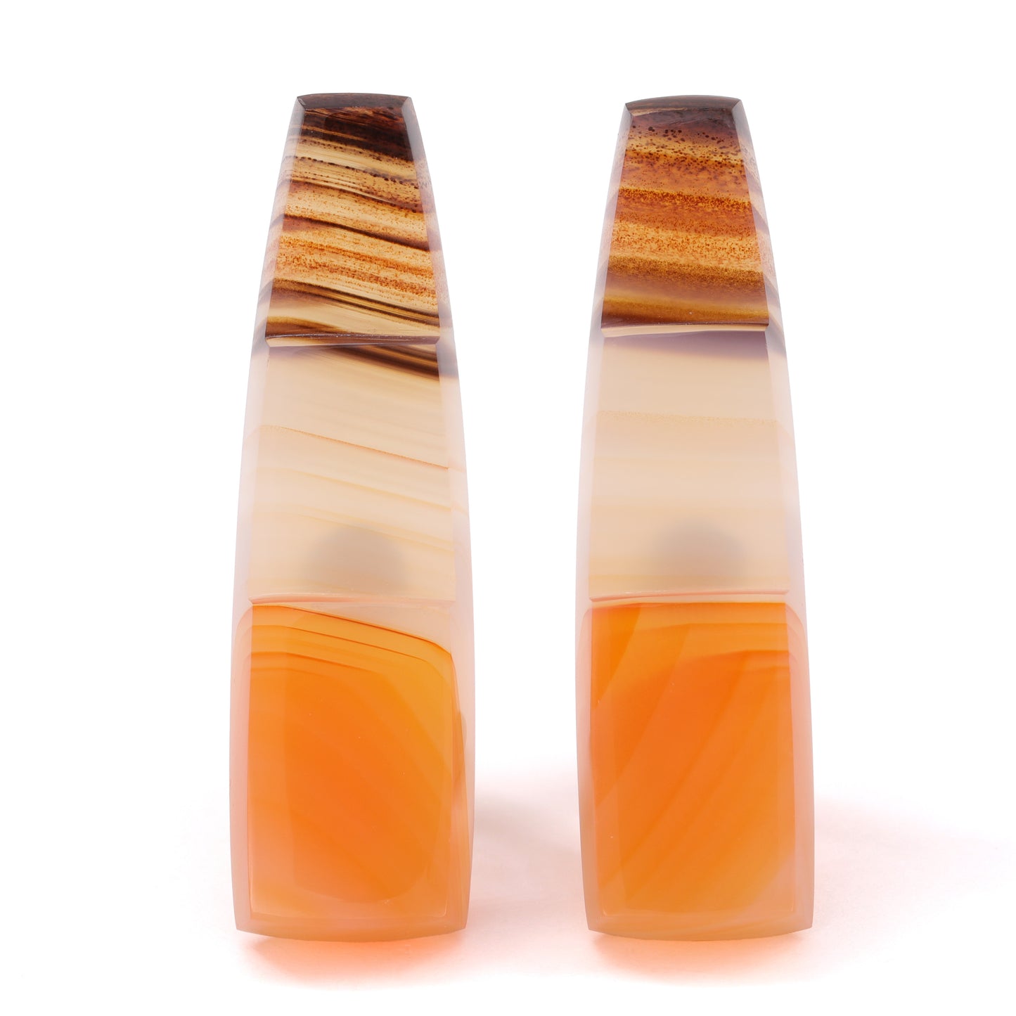 Brazilian Agate Earring Set - 40.40cts