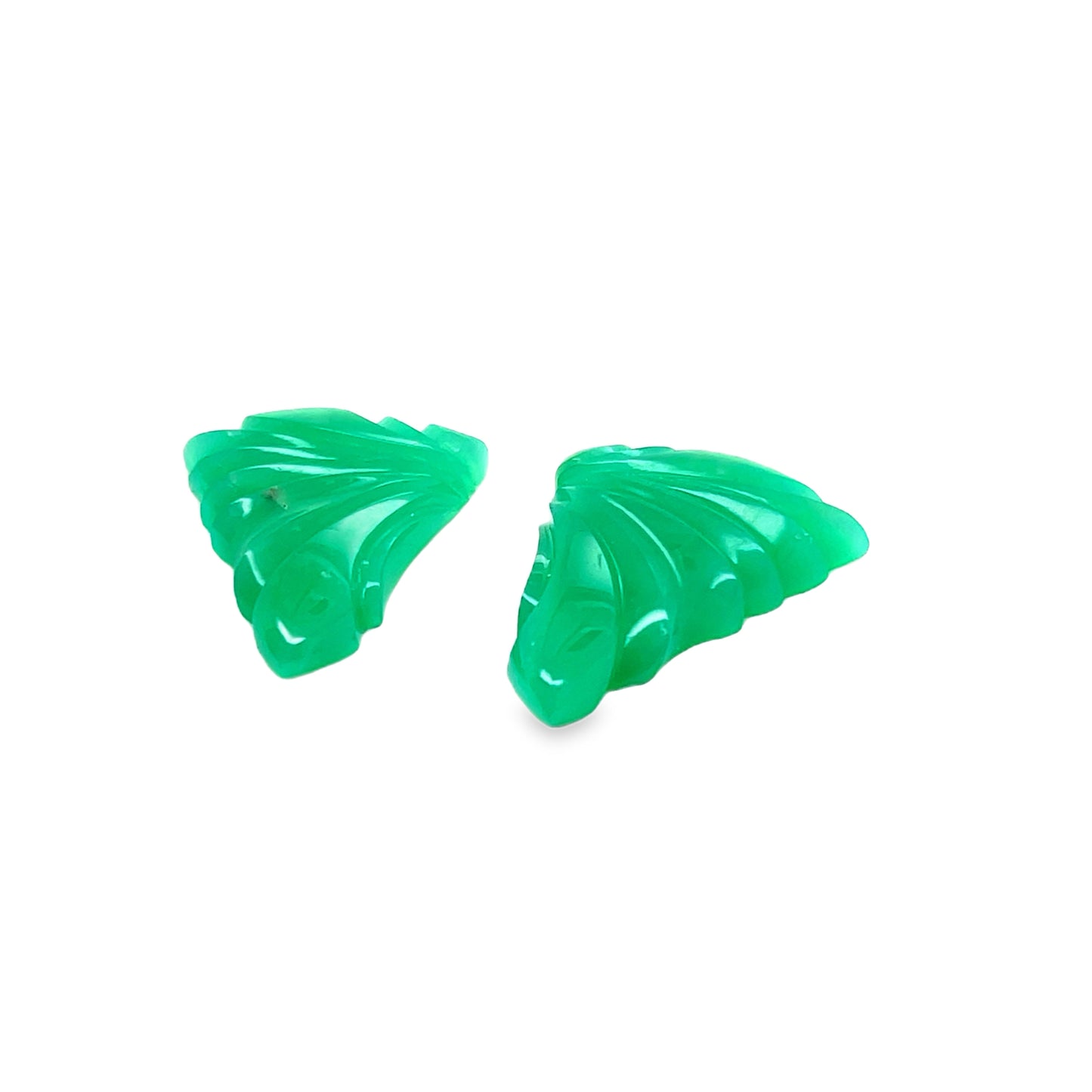 Chrysoprase Earring Set - 41.45cts