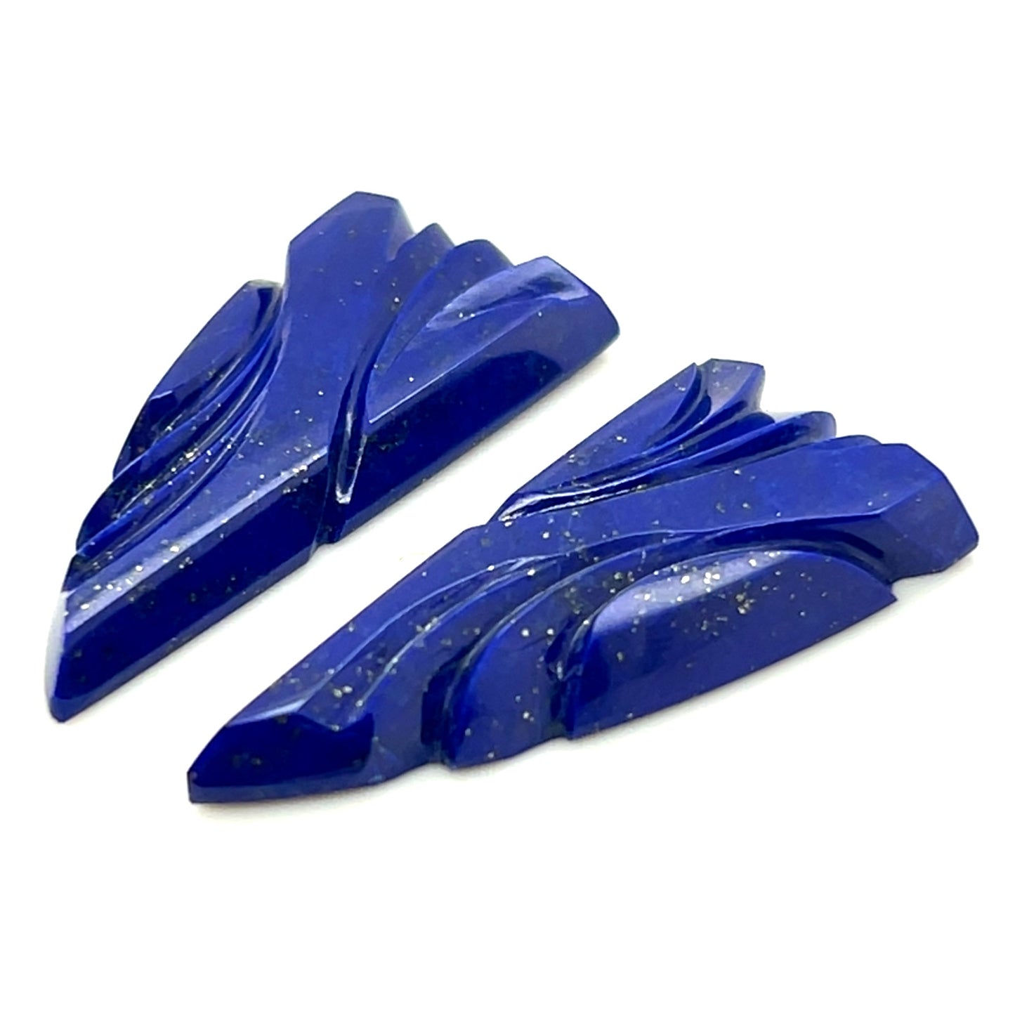 Lapis Lazuli Earring Set - 43.65cts