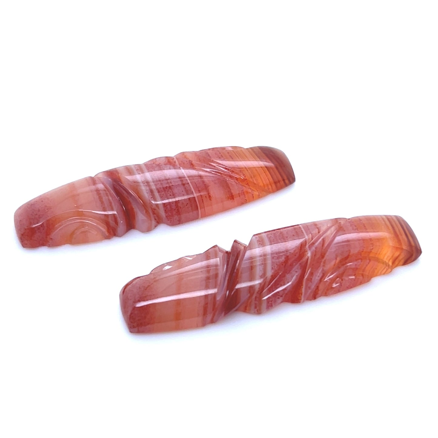 Brazilian Agate Earring Set - 36.30cts