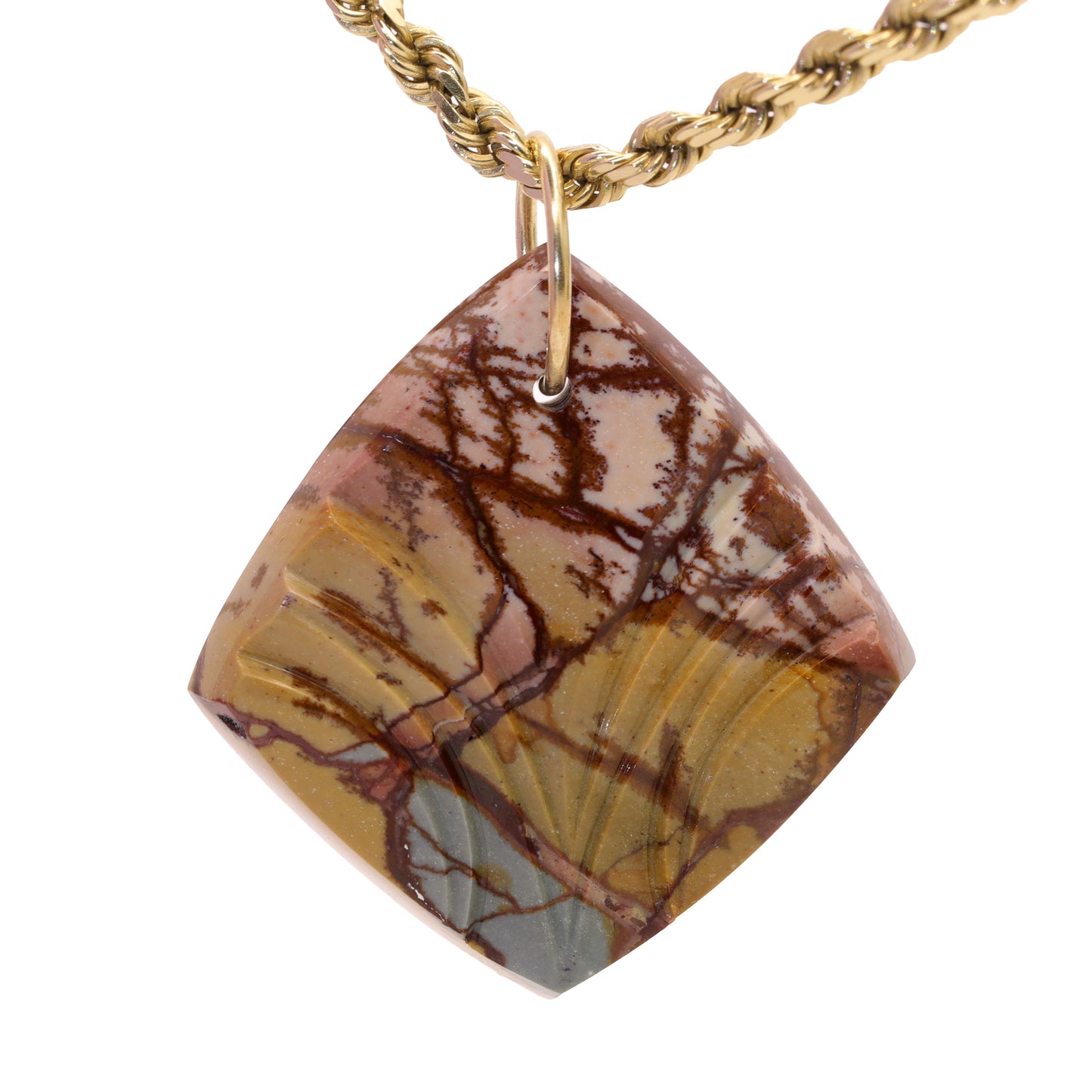 Dead Camel Jasper Pendant - 35.80cts