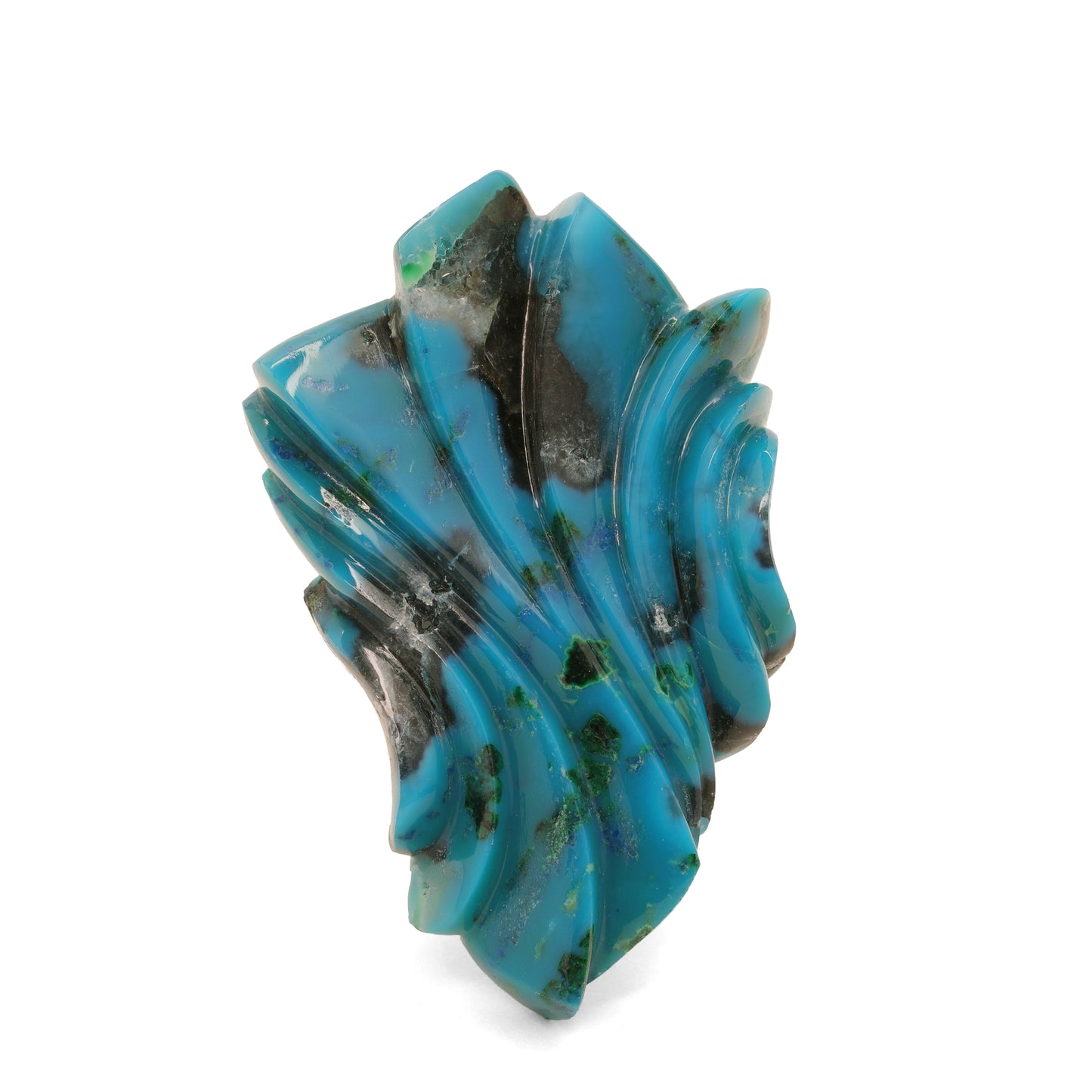 Namibian Gemsilica w/ Shattuckite - 37.30cts