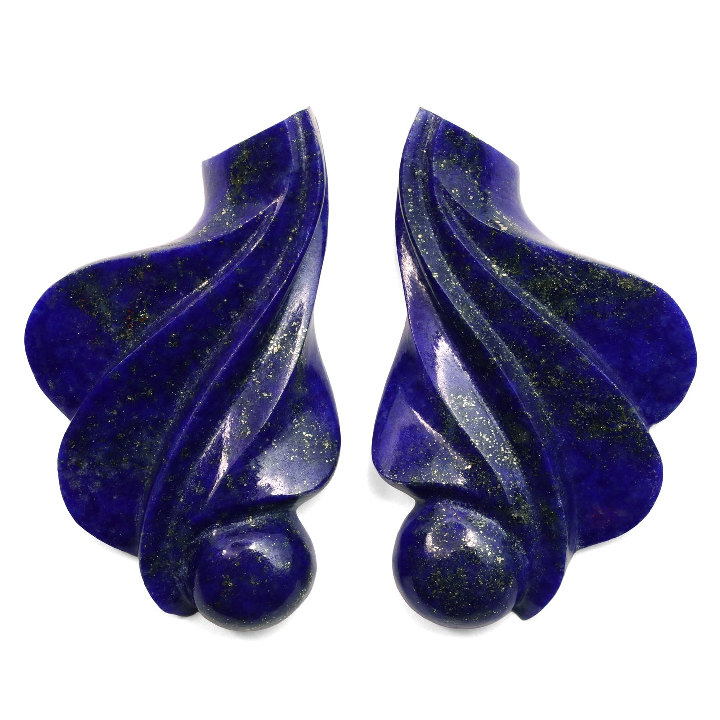 Lapis Earrings - 38.75cts