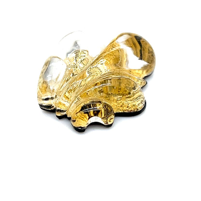 Gold Leaf Carving - 43.35cts