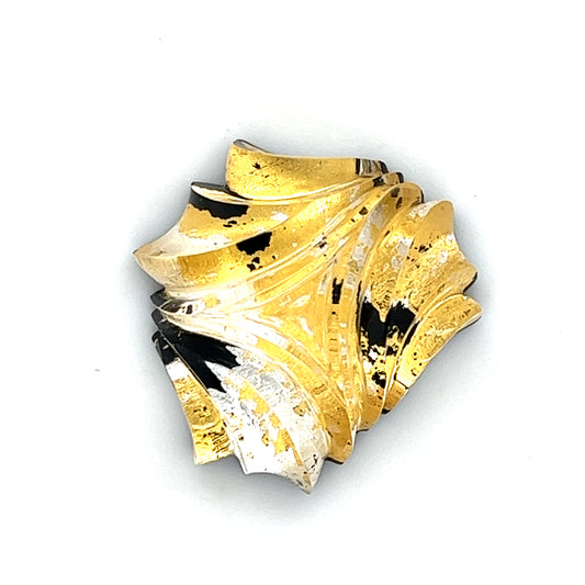 Gold Leaf Carving - 32.85cts