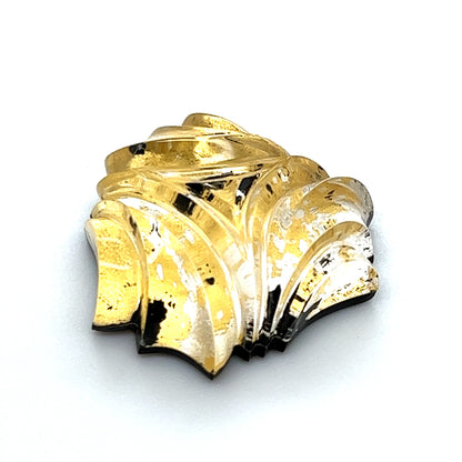 Gold Leaf Carving - 32.85cts