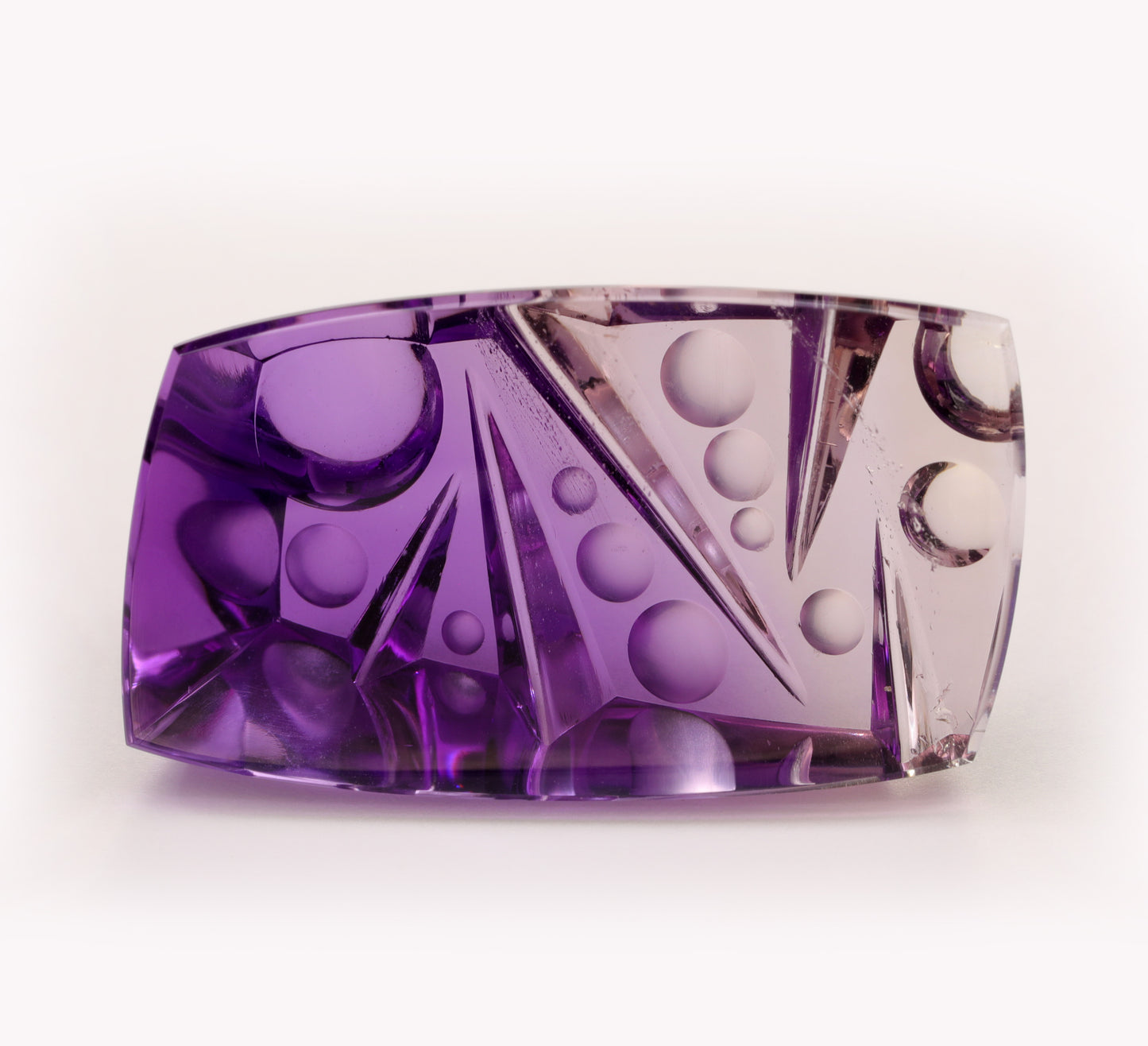 Bicolor Amethyst - 50.70cts