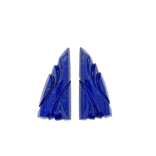 Lapis Lazuli Earring Set - 43.65cts