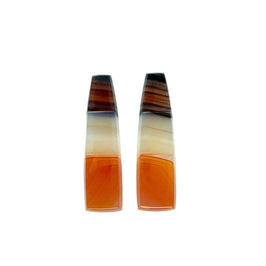 Brazilian Agate Earring Set - 40.40cts