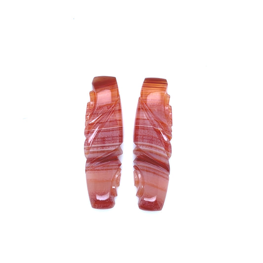 Brazilian Agate Earring Set - 36.30cts