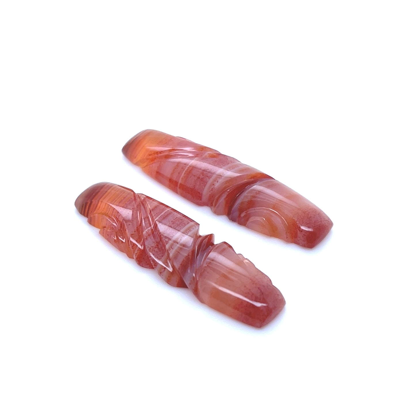 Brazilian Agate Earring Set - 36.30cts