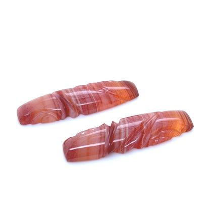 Brazilian Agate Earring Set - 36.30cts