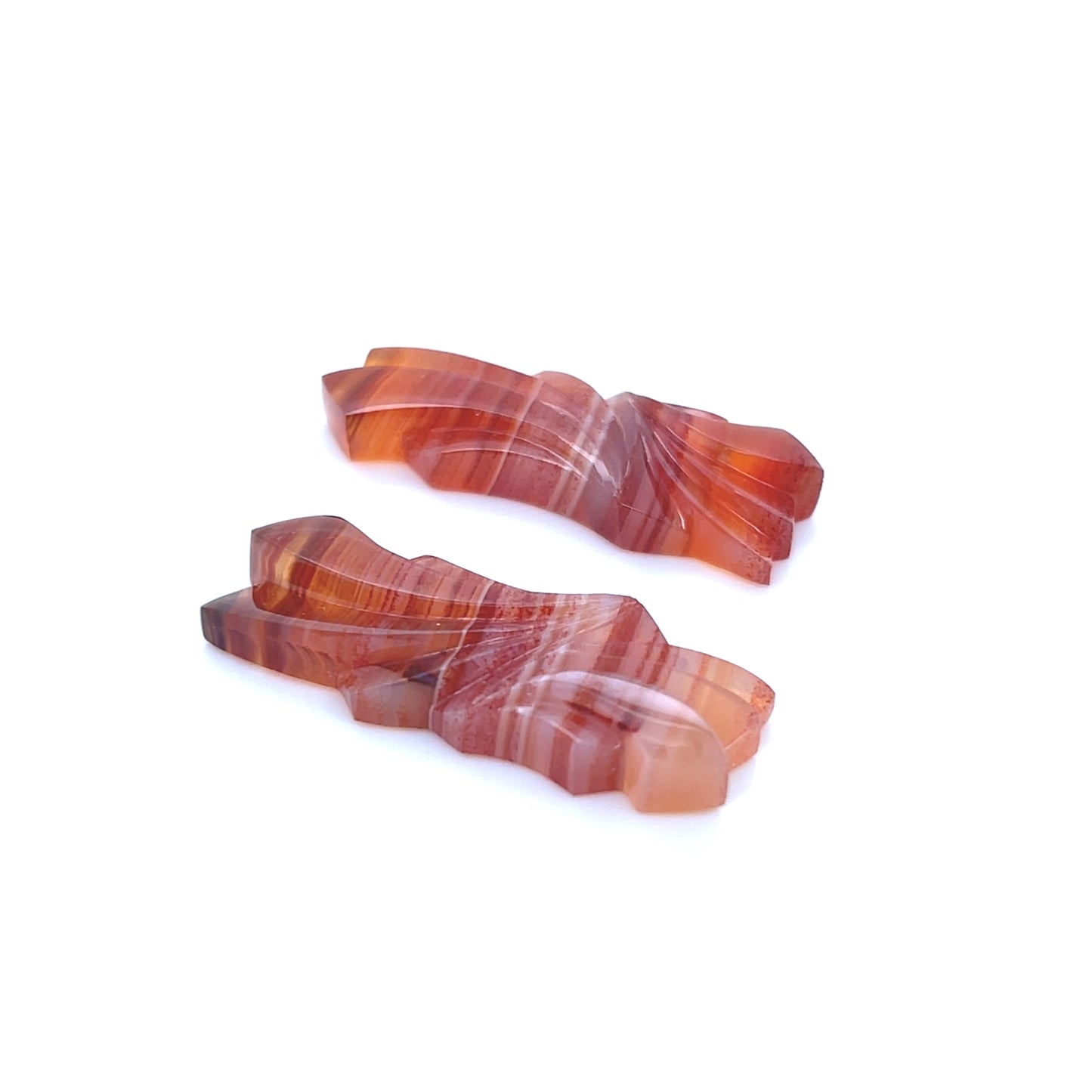 Brazilian Agate Earring Set - 38.20cts