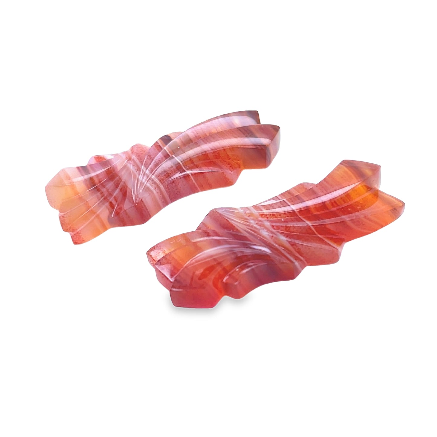 Brazilian Agate Earring Set - 38.20cts