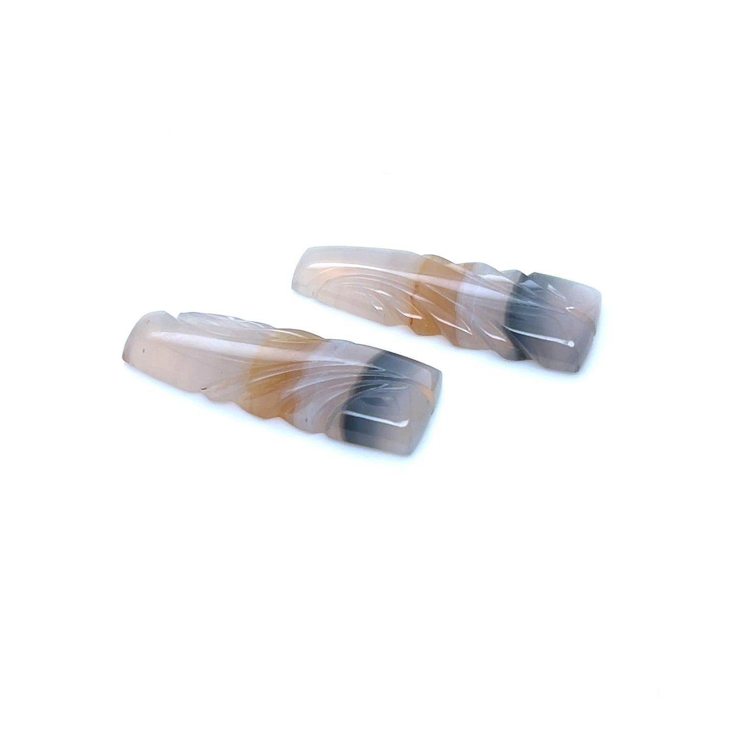 Brazilian Agate Earring Set - 45.75cts
