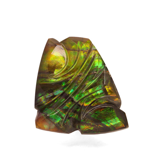 Quartz Topped Ammolite - 13.65cts
