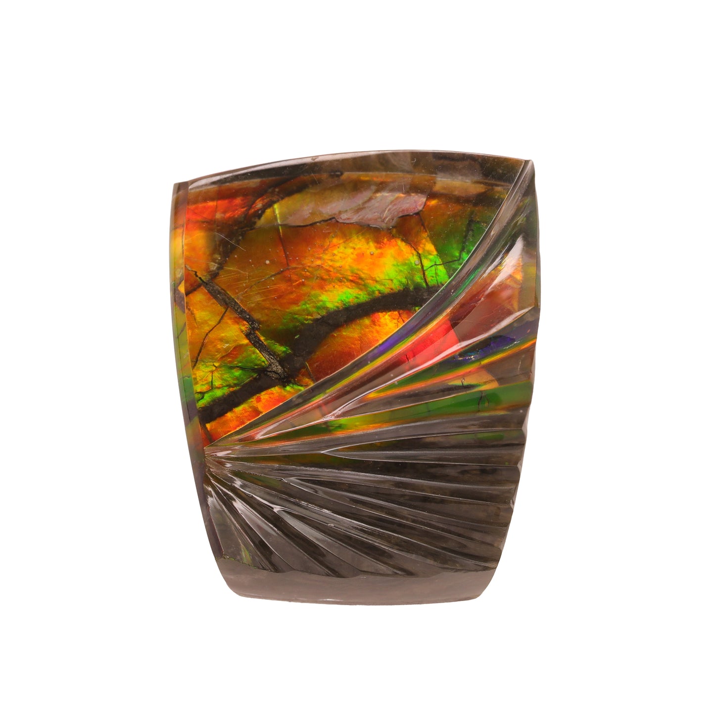 Quartz Topped Ammolite - 16.45cts