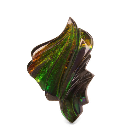 Quartz Topped Ammolite - 10.90cts