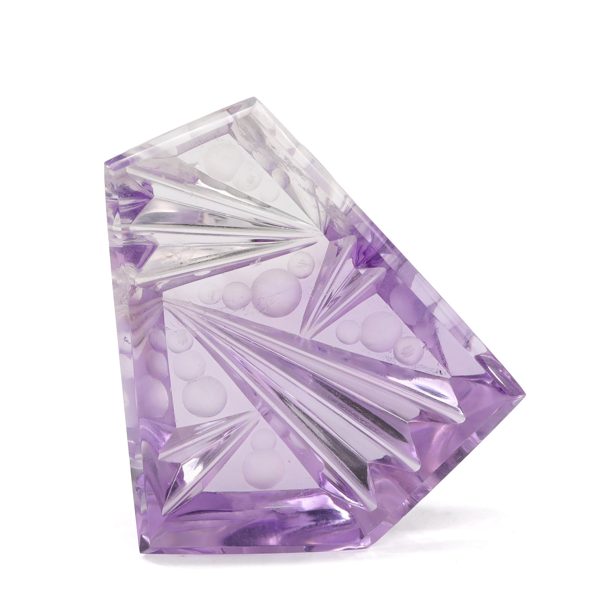 Nick Alexander Bi-Color Amethyst on white background