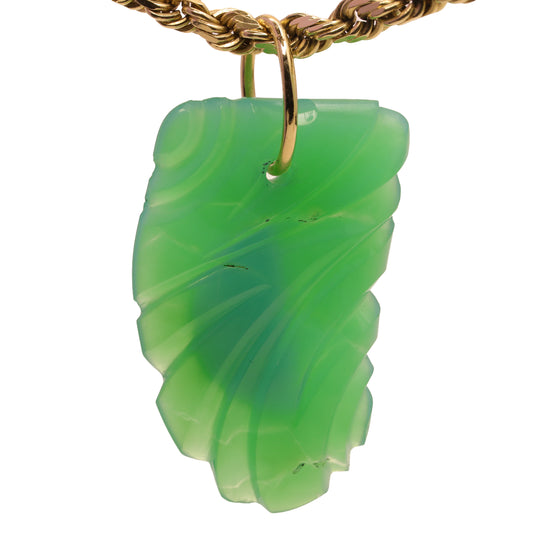 Chrysoprase Pendant - 13.75cts
