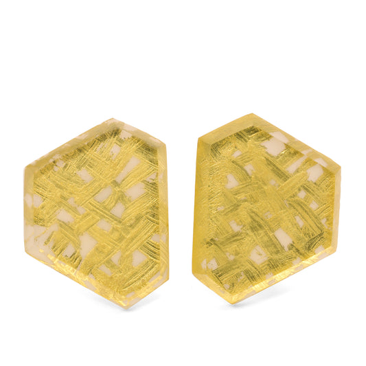 Coconut Agate 24kt Gold - 44.80cts