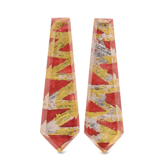 Thulite 24kt Gold Triplet - 30.85cts