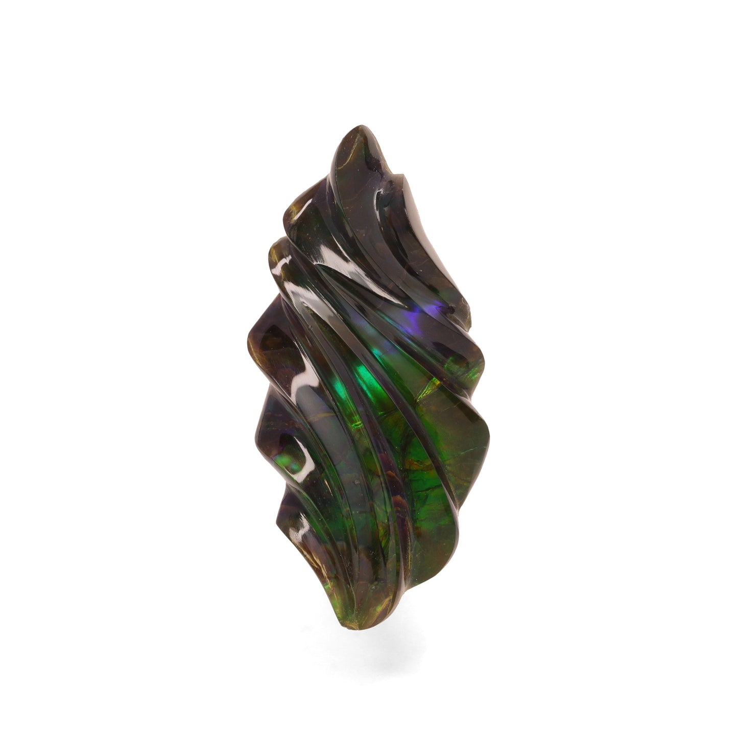 Quartz Topped Ammolite - 5.25cts